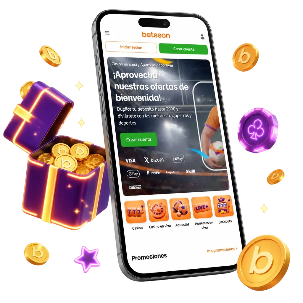 Bono de Bienvenida: 100% hasta 200 EUR en el primer depósito, con requisito de apuesta y vigencia limitada según términos.